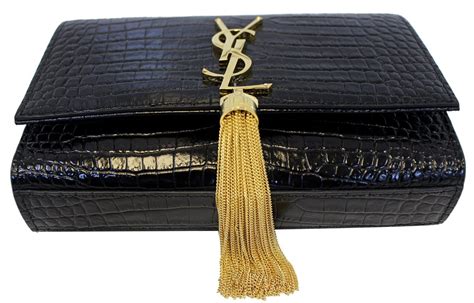 clutch / special occasion ysl handbags|YSL crocodile clutch.